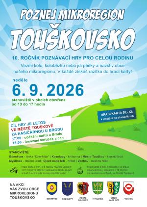 POZNEJ MIKROREGION TOUŠKOVSKO - plakát 2026